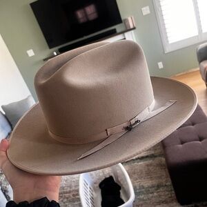 Stetson Open Road 6X Fur Felt Cowboy 61 Silverbelly